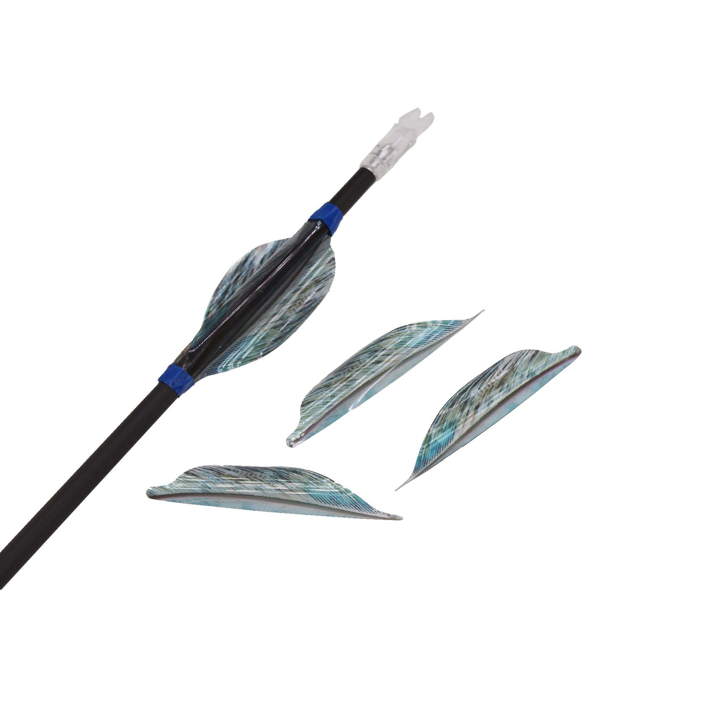 Decut Archery Spin Vanes COTO 50pcs Success