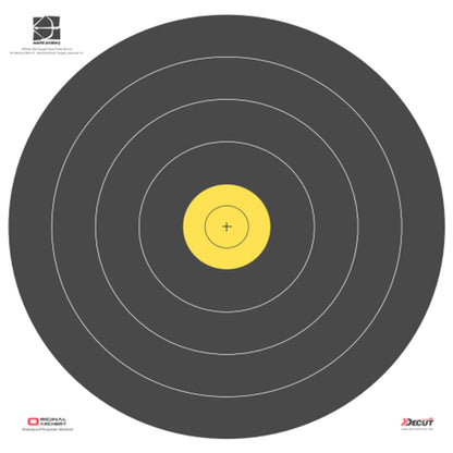 Decut World Archery Official Field Target Face (80 cm) (10pcs)