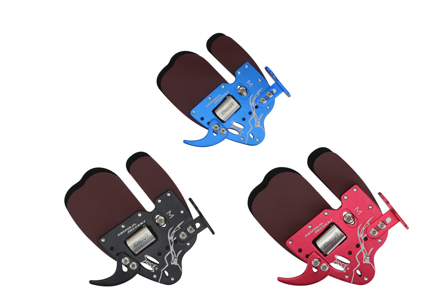 Decut Archery HOCK3 Finger Tab Cow Leather Protector