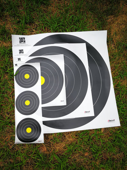 Decut World Archery Official Field Target Face (80 cm) (10pcs)
