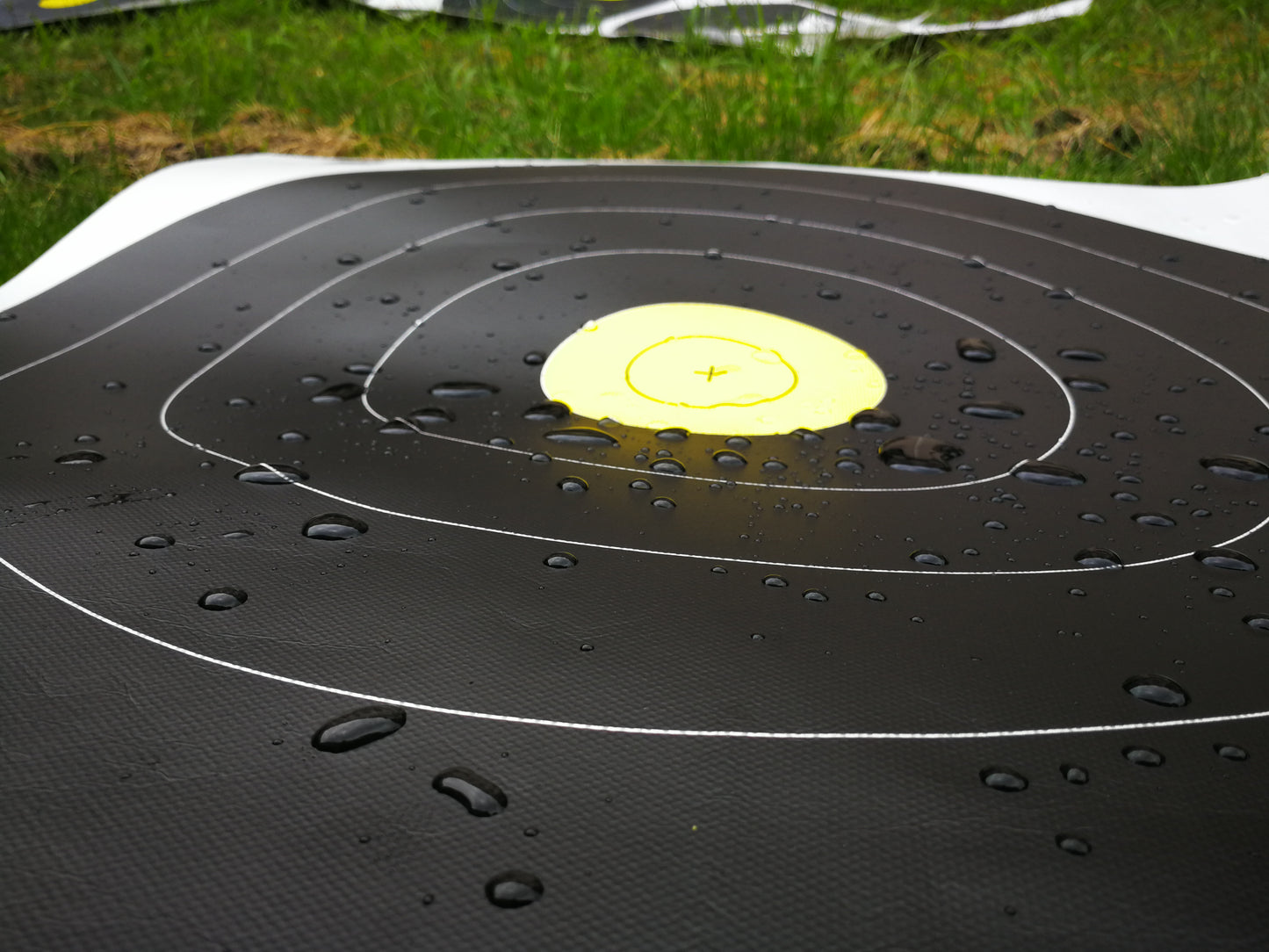 Decut World Archery Official Vertical 3 Spot Field Target Face (20 cm) (10pcs)