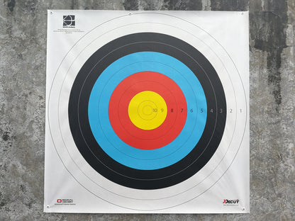 Decut Archery World Archery Official FITA 60cm 10 Ring Waterproof Target Face (10pcs)