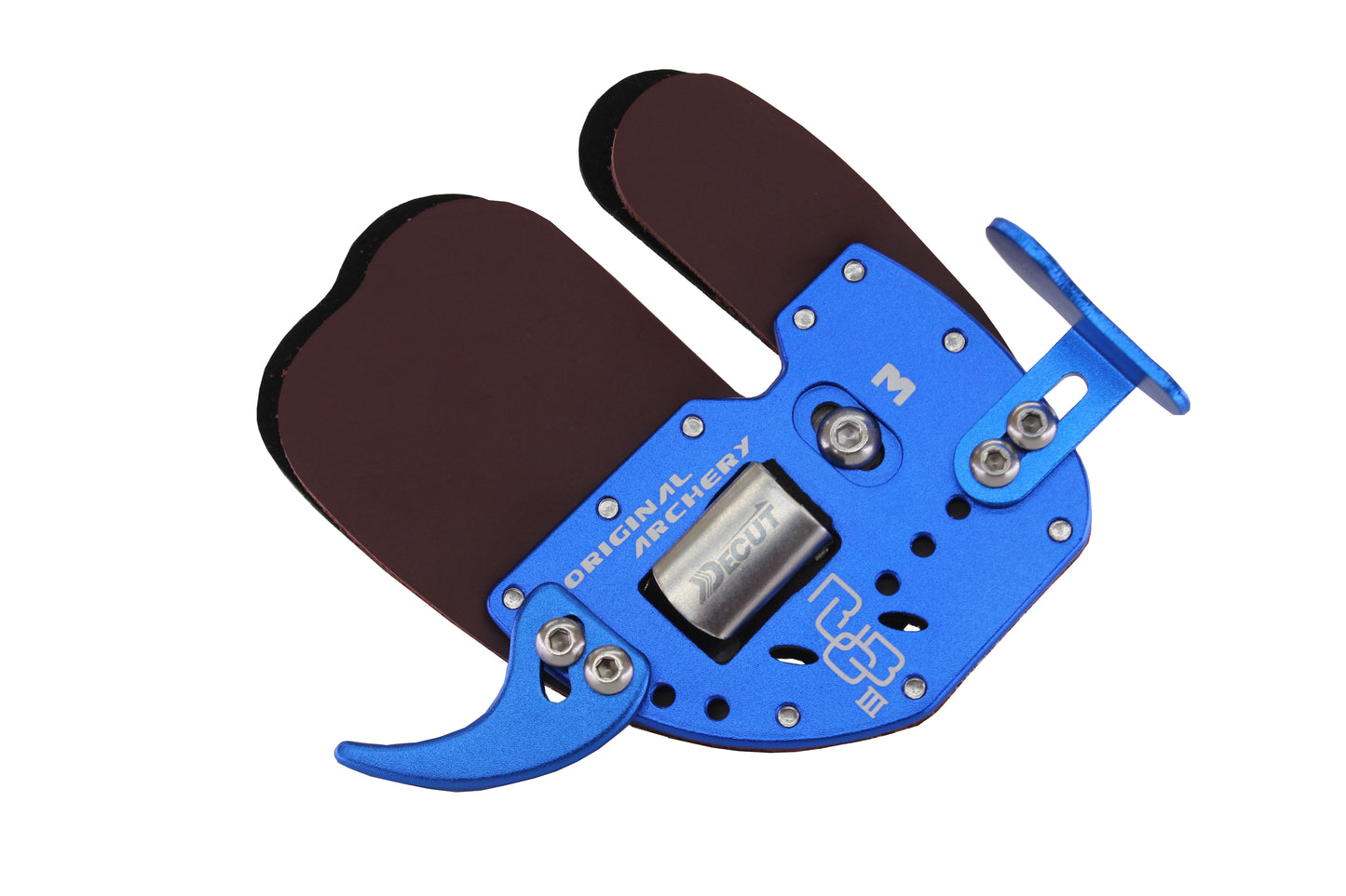 Decut Archery RUGB3 Finger Tab Cow Leather Protector