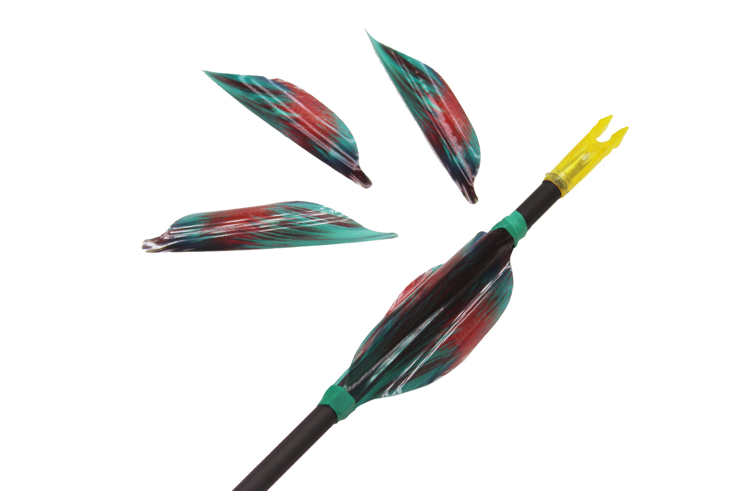 Decut Archery Spin Vanes COTO 50pcs Success