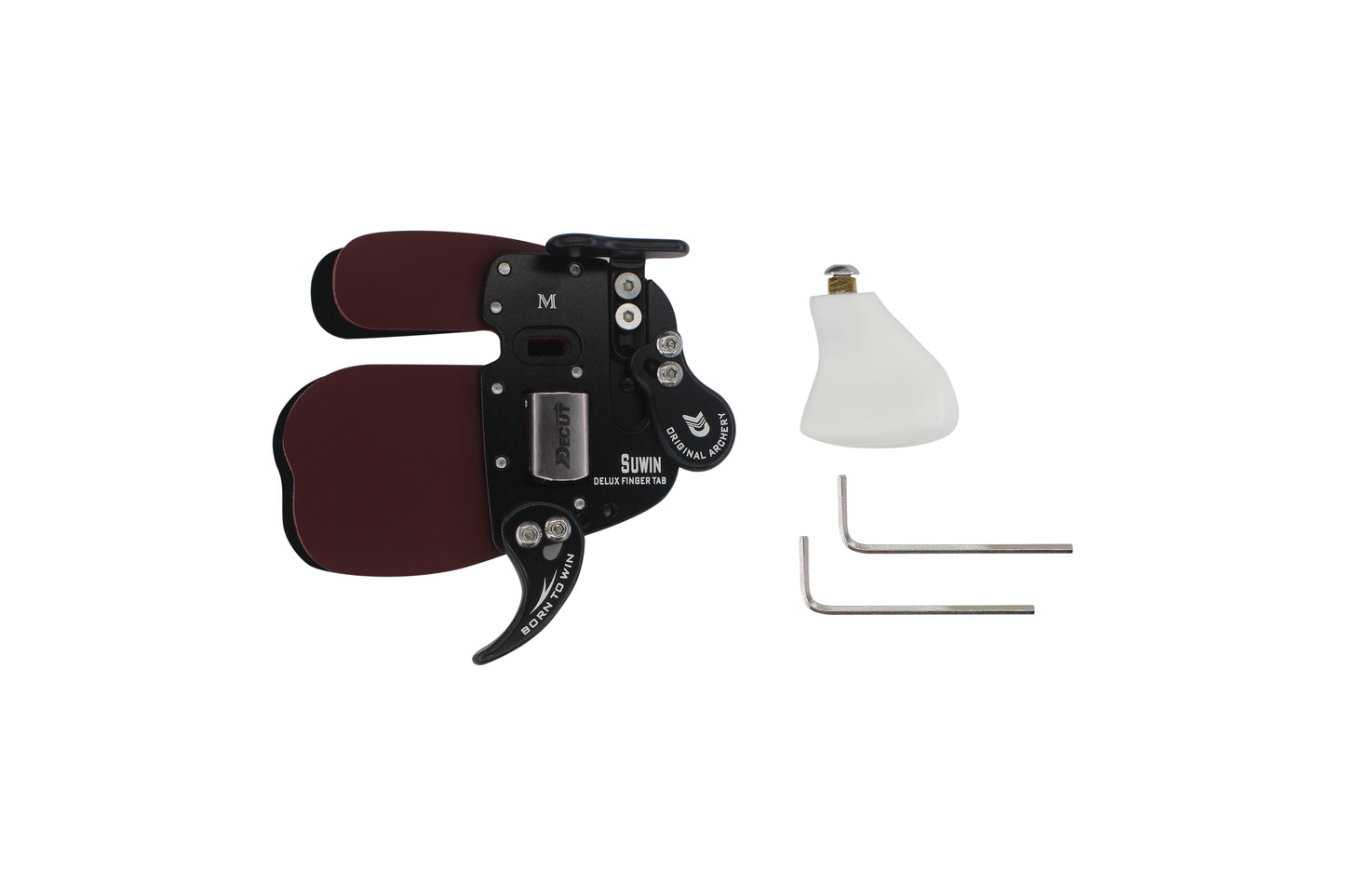 Decut Archery SUWIN Finger Tab Cow Leather Protector