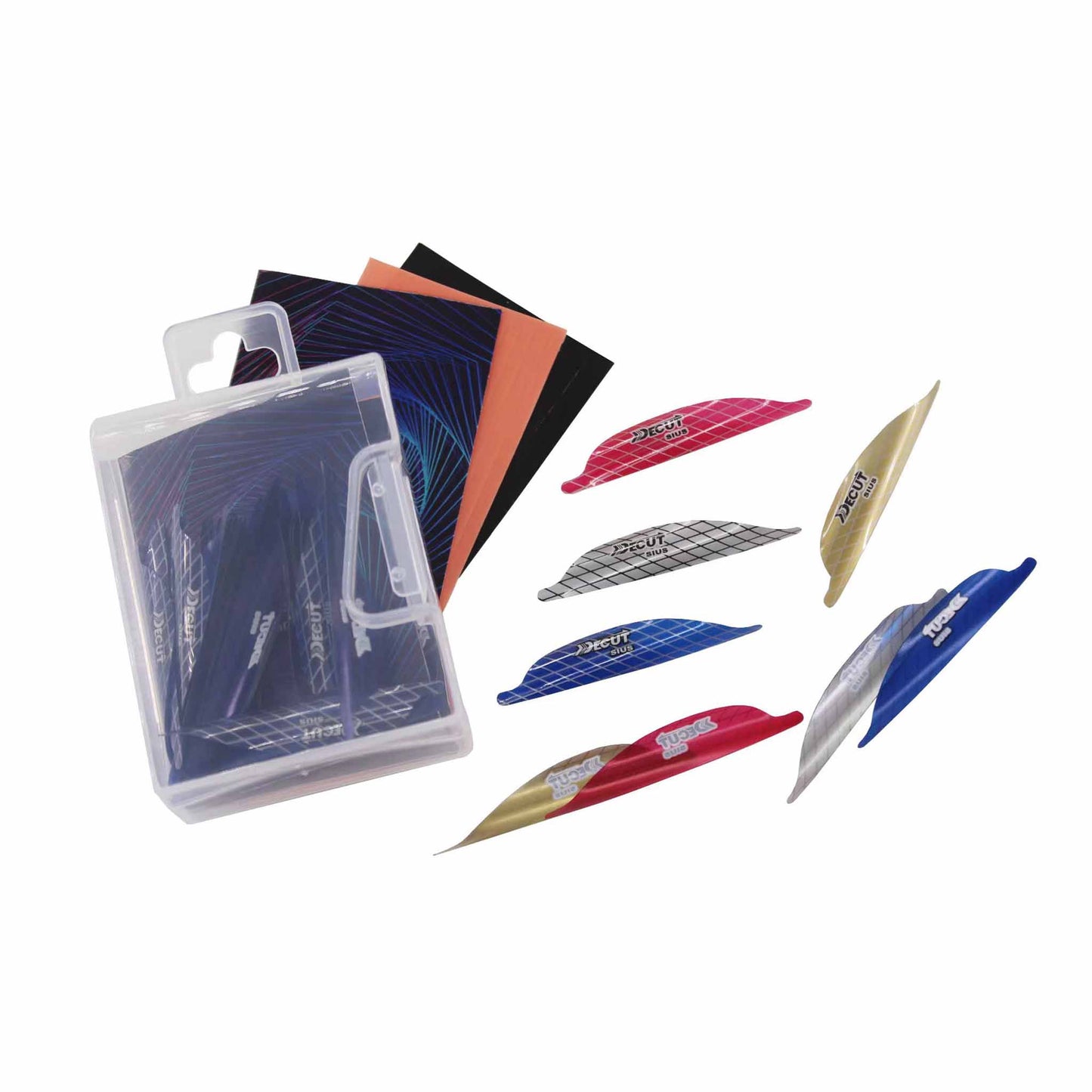 Decut Archery Spin Vanes SIUS-M 50pcs